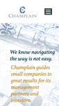 Mobile Screenshot of champlaincapital.com